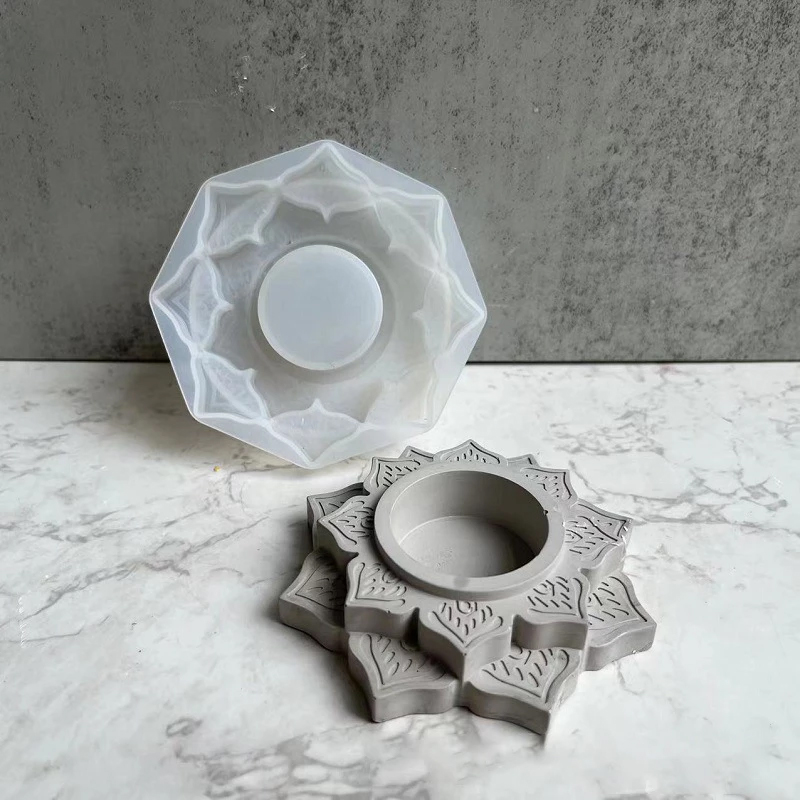 Concrete Candle Jar Silicone M - Candle Quotes 评论和价格