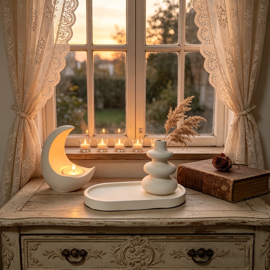 4pcs Set Including Moon Candle - Candle Quotes 评论和价格