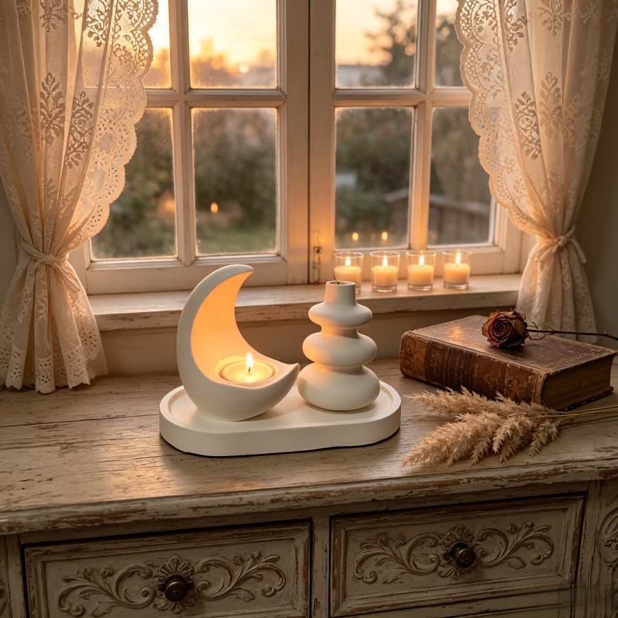 4pcs Set Including Moon Candle - Candle Quotes 评论和价格